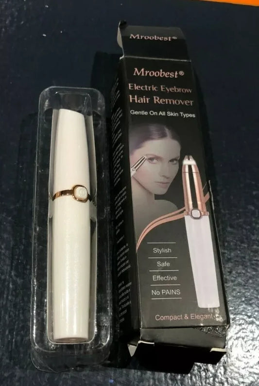 Mroobest Electric Eyebrow Hair Remover Gentle On All Skin Stylish No Pain