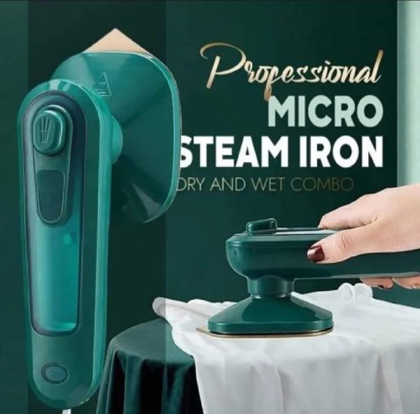 Portable Mini Electric Steam Iron – Handheld Garment Steamer For Clothes |
