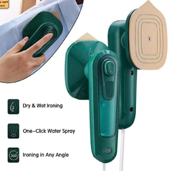 Portable Mini Electric Steam Iron – Handheld Garment Steamer For Clothes |