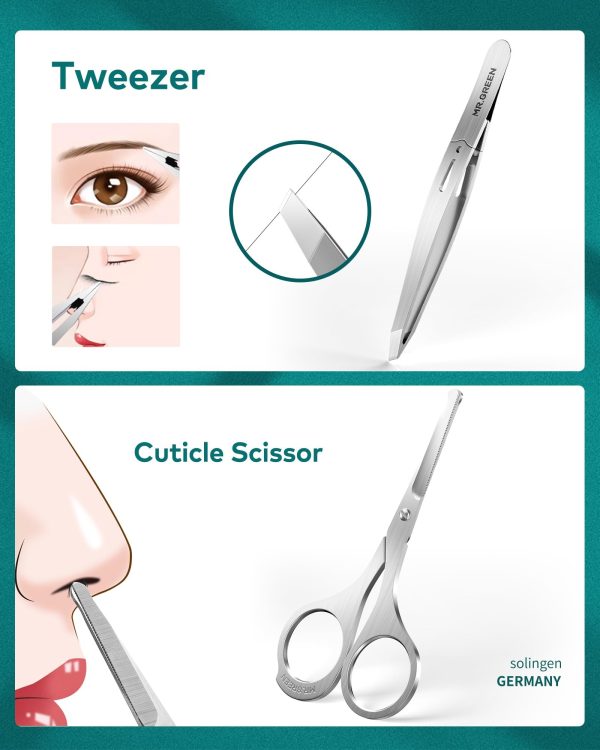 Premium Manicure & Pedicure Kit – Stainless Steel Nail Clippers Set