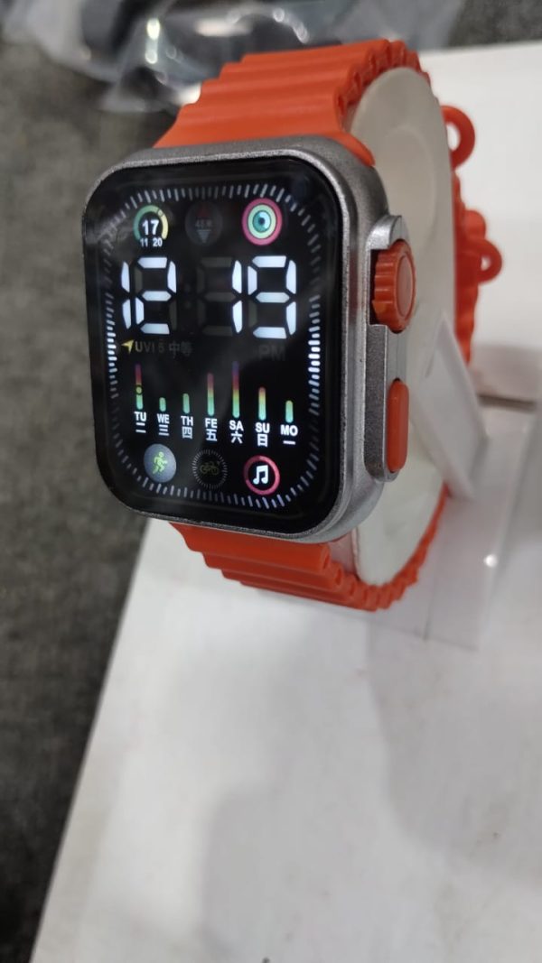 Salicon Digital Display Strap Watch