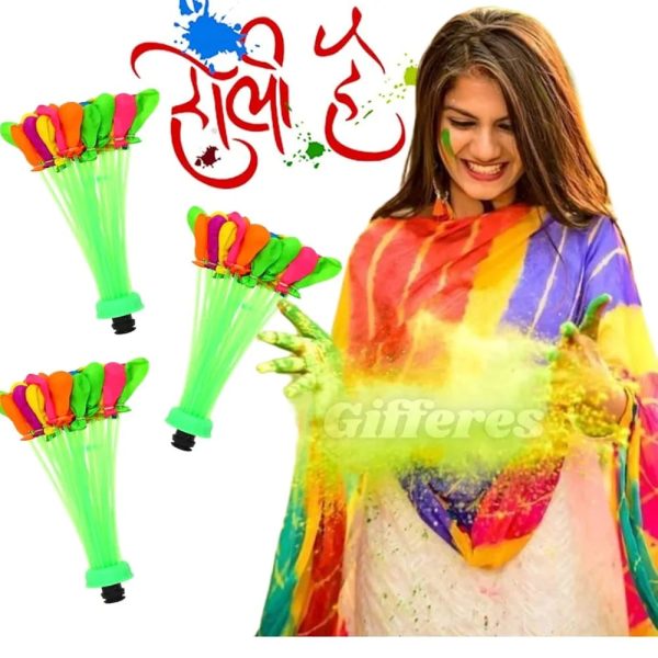 Self-sealing Water Balloons – 111 Pcs | Automatic Fill & Tie Magic Balloons