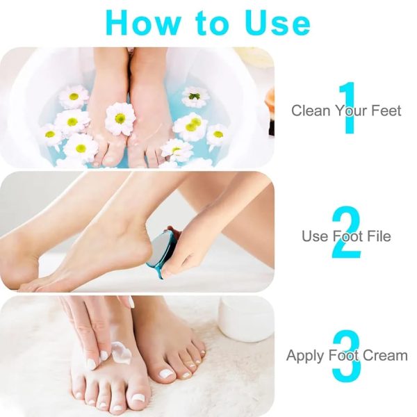 Nano Glass Callus Remover 2 In 1 Double-sided