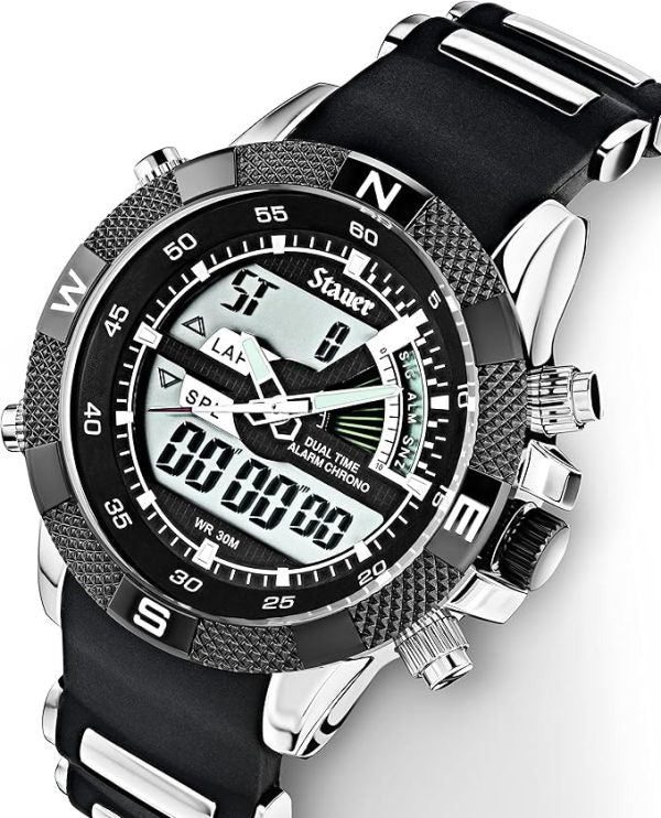 Besnew Original Digital Quartz Watch Men Luxury