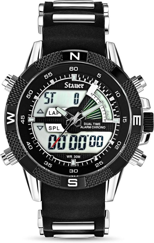 Besnew Original Digital Quartz Watch Men Luxury