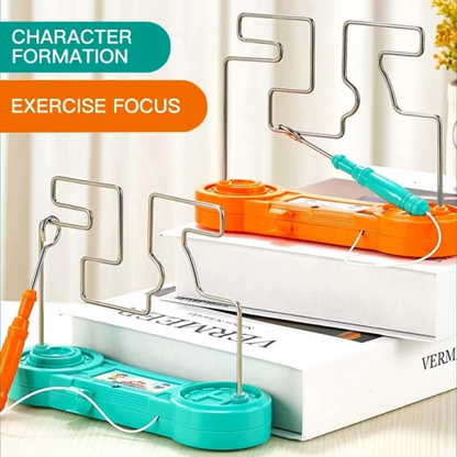 Bump Maze, Montessori Toy Electric Wire Maze Roller Game