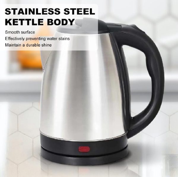 Electric Kettle Stainless Steel Body – Automatic Instant Heating High Quality