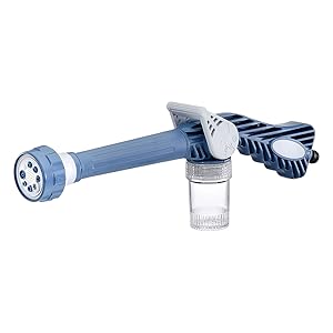 Jet Water Canon 8 In 1 Turbo Water Spray  Best Quality Water Spray ( Random Color )