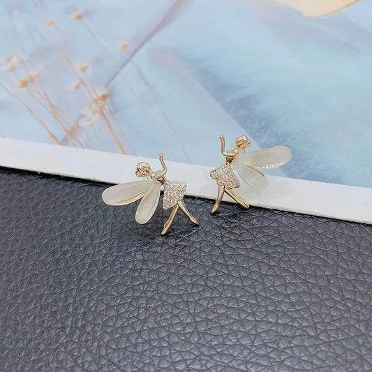 Flower Wings Cute  Earring For Women