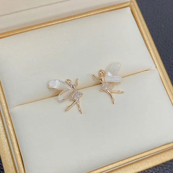 Flower Wings Cute  Earring For Women