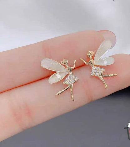 Flower Wings Cute  Earring For Women