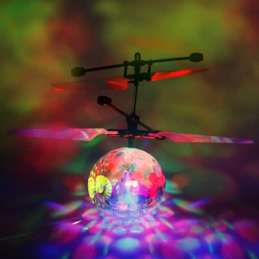 Hand Control Flying Ball – Motion Sensor RC Toy with LED Lights
