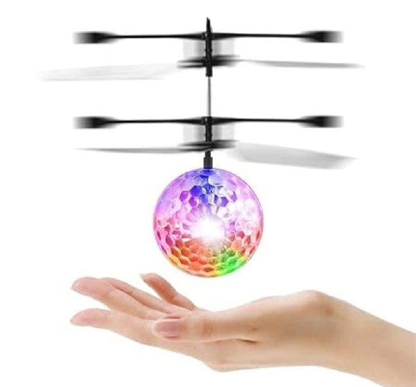 Hand Control Flying Ball – Motion Sensor RC Toy with LED Lights