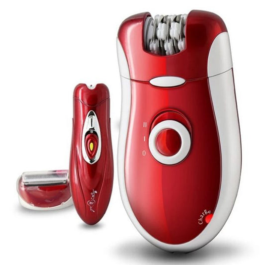 Kemei Epilator Hair Removal  For Women Rechargeable 3-in-1