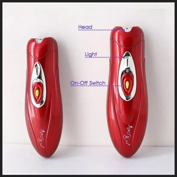 Kemei Epilator Hair Removal  For Women Rechargeable 3-in-1
