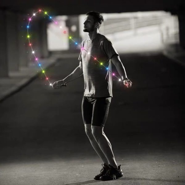 Lighting Jump Skipping Rope – Led Fitness Rope For Kids & Adults,