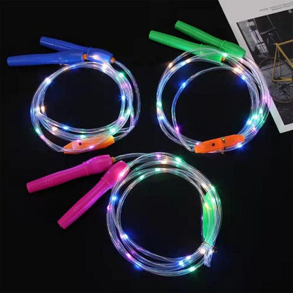 Lighting Jump Skipping Rope – Led Fitness Rope For Kids & Adults,