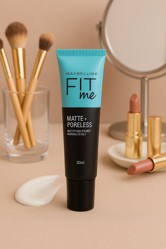 Maybelline Fit Me Matte + Poreless Primer – Liquid Pore-minimizing Face Primer, 30ml