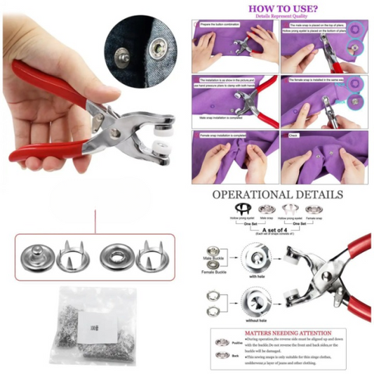 Metal Hand Press Tich Button Machine Without Button
