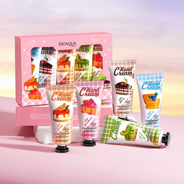 Pack Of 05 – Bio Aqua Hand Cream Set | Best Quality Hand Cream Set | Cream For Skin