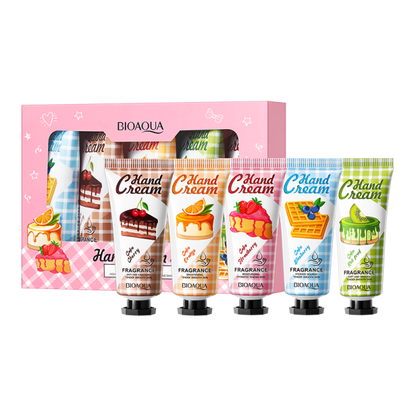 Pack Of 05 – Bio Aqua Hand Cream Set | Best Quality Hand Cream Set | Cream For Skin