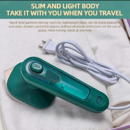 Portable Mini Electric Steam Iron – Handheld Garment Steamer For Clothes |