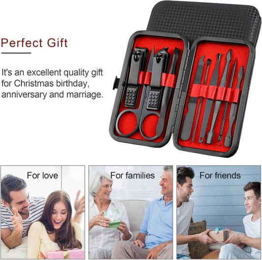 Premium Manicure & Pedicure Kit – Stainless Steel Nail Clippers Set