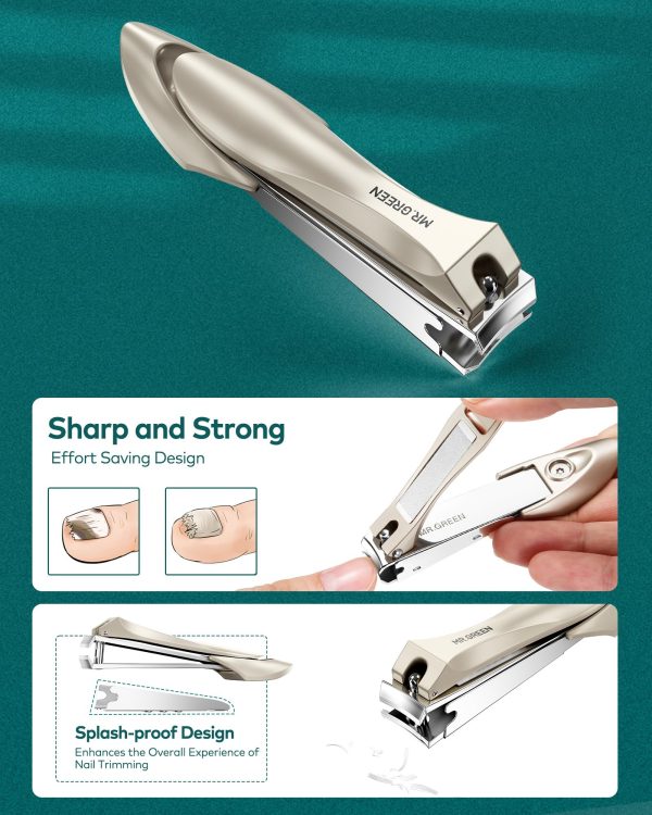 Premium Manicure & Pedicure Kit – Stainless Steel Nail Clippers Set