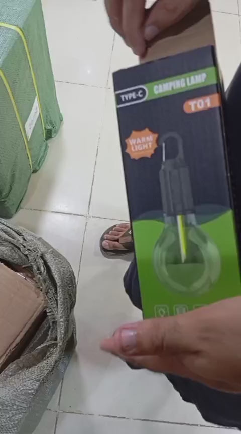 Rechargeable Portable Led Camping Lantern With Clip