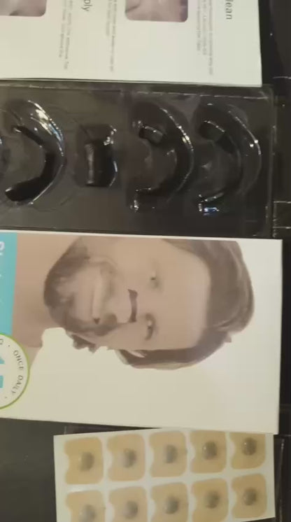 Magnetic Nose Strips,sleepco Nasal Dilator Starter Kit /