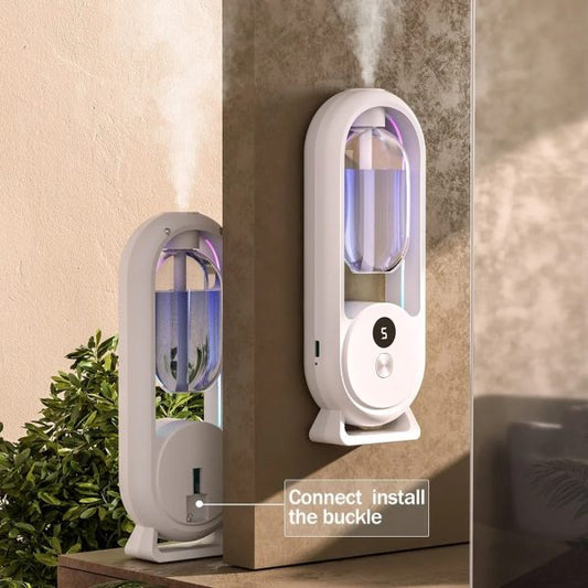 Rechargeable 5-mode Aromatic Diffuser – Timed Essential Oil Air Freshener For Bedroom,