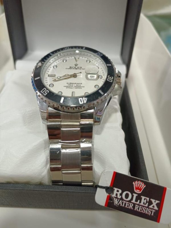 Rolex Men’s Formal Quartz Wrist Watch With Stainless Steel Strap