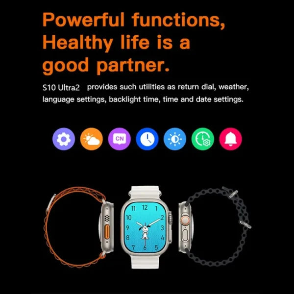 S10 Ultra 2 Smart Watch For Kids & Adults