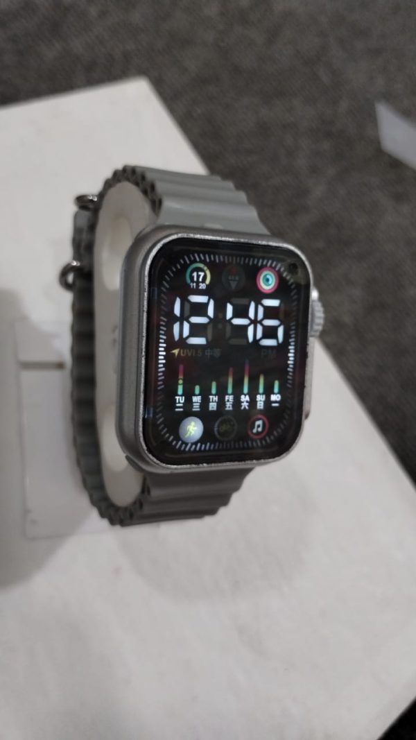 Salicon Digital Display Strap Watch