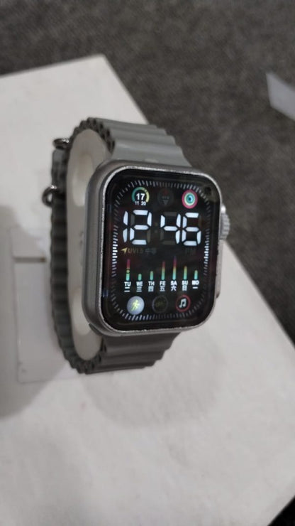 Salicon Digital Display Strap Watch