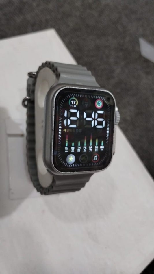 Salicon Digital Display Strap Watch