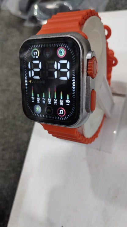Salicon Digital Display Strap Watch