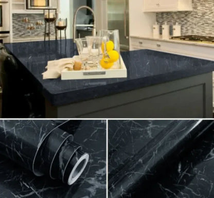 Self Adhesive Marble Sheet Sticker For Kitchen,(60×200) Cupboard, Wall – Anti Oil And Heat Resistant Wallpaper