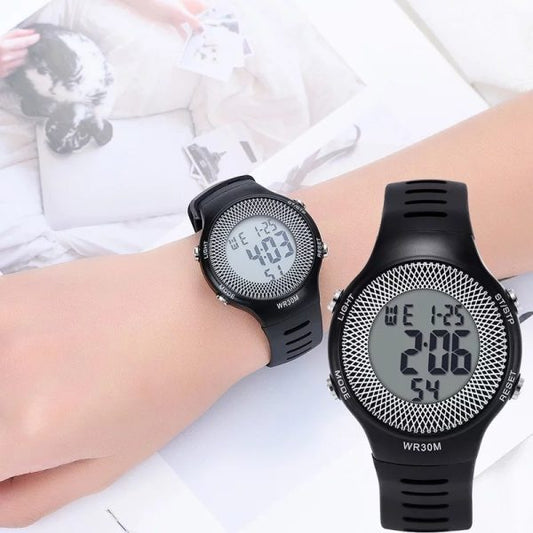 Silicon Digital watch Waterproof