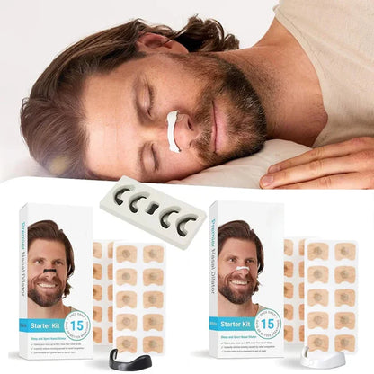 Magnetic Nose Strips,sleepco Nasal Dilator Starter Kit /