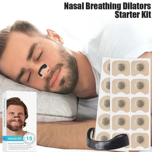 Magnetic Nose Strips,sleepco Nasal Dilator Starter Kit /