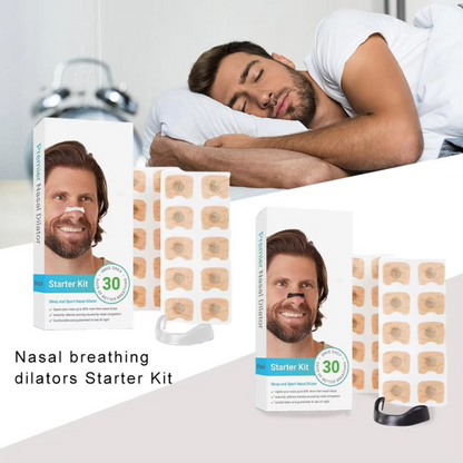Magnetic Nose Strips,sleepco Nasal Dilator Starter Kit /