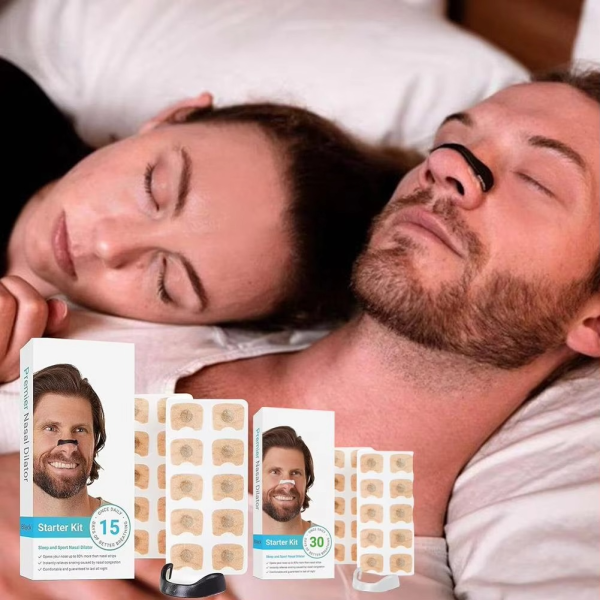 Magnetic Nose Strips,sleepco Nasal Dilator Starter Kit /